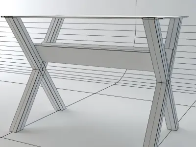 Glass Table 3D model buy