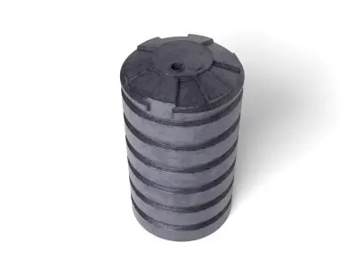 Hangar Barrel 1-12 scale Blackseries  Free 3D print model