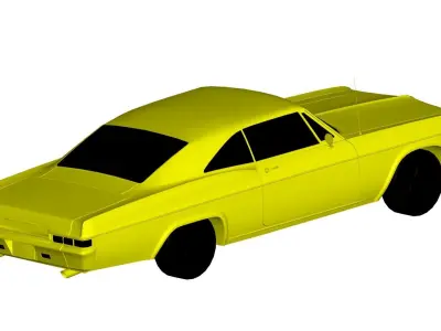 Chevrolet Impala SS 1968 3D model
