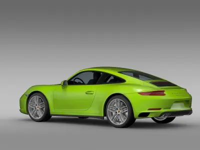 Porsche 911 Carrera S Coupe 991 2016  3D model