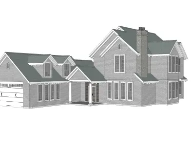 Bangalow House-20 3D model