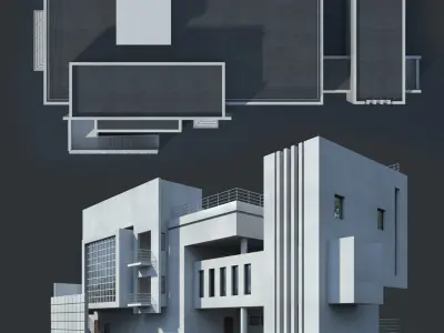 Modern Building Free 3D model