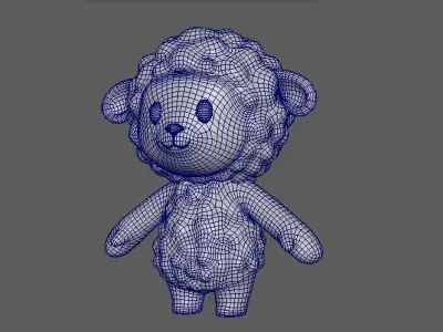 Cartoon 3D Animal Pack Vol 02 Low-poly 3D model Low-poly 3D model