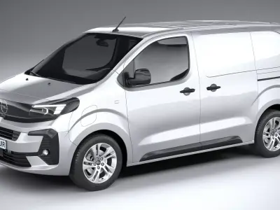 Opel Vivaro L1 2024 3D model