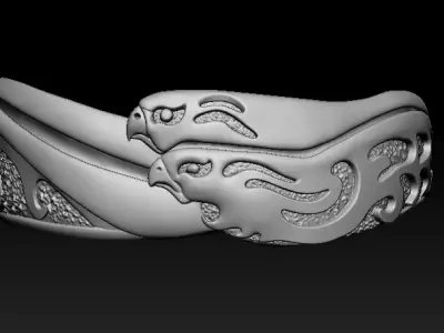 RING EAGLE 3D print model