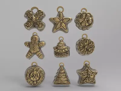christmas decoration  3D print model purchase