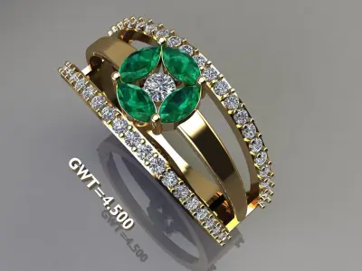 FASION RING 3D model