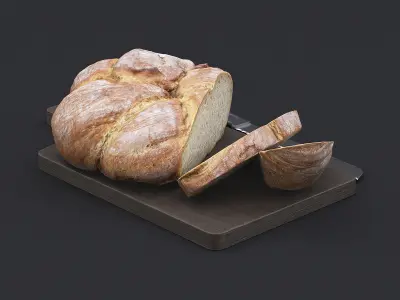 Bread Board II 3D model