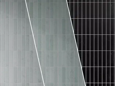 Tile Monet Honed Marble Mosaic Rectangle - Set 11 Texture