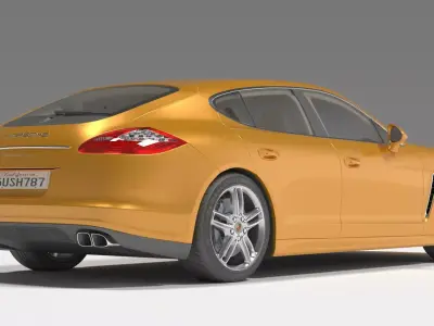 Porsche Panamenha 3D model