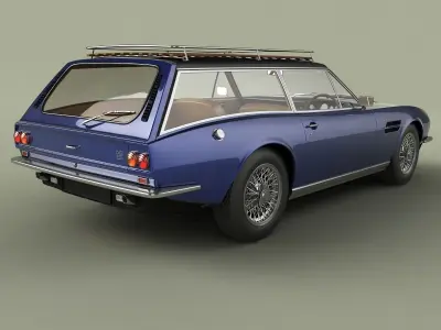 Aston Martin DBS Estate 3D model