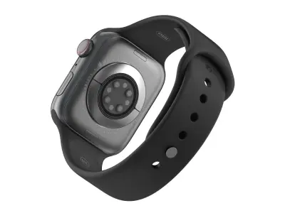  Apple Watch Series 8 Black 3D model