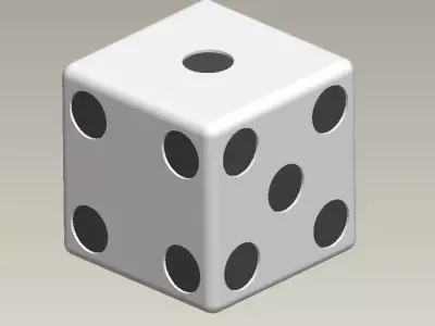 Dice Free 3D model