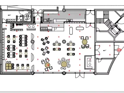 restaurant bar shop concept alessi and marcel wanders Free 3D model