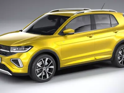 Volkswagen T-Cross R-Line 2024 3D model