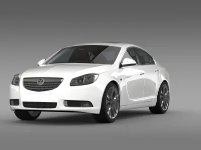 Vauxhall Insignia 2008-13 3D model