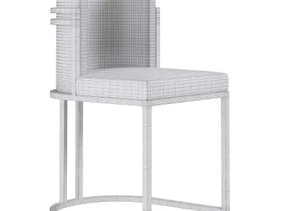 Loren chair by Elven Luxury 3D model