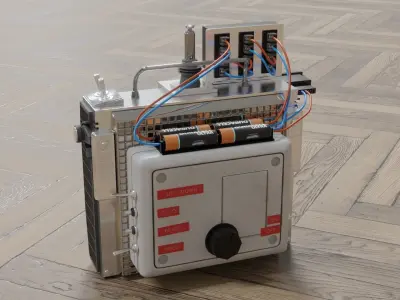 Doc Brown remote control 3D model