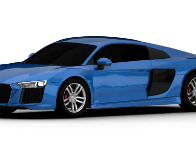 Audi R8 v10 3D model