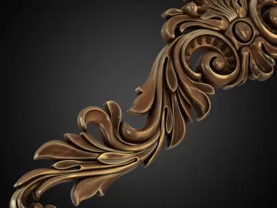 Decor Horizontal 003 3D model