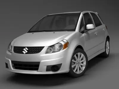 Suzuki SX4 5 hatchback US 3D model