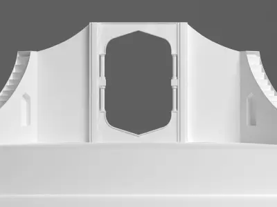 Wedding Stage 3D model