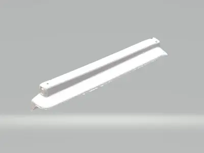 Nova seat plastic side trim Scan 3D model