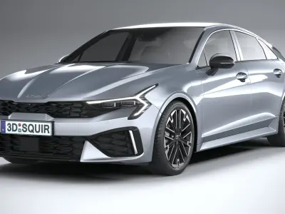 Kia K5 GT-line 2025 3D model