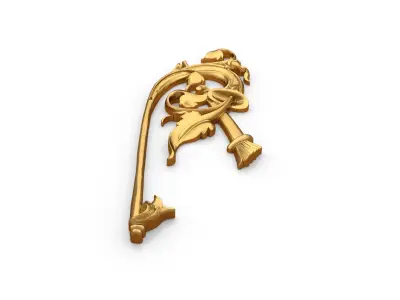 Classic decor ornament 316 3D model