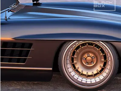 W1 WHEEL SET FRONT AND REAR WITH 2 OFFSETS 3D print model