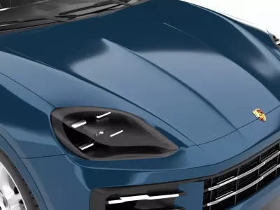 Porsche Cayenne 2024 3d model 3D model