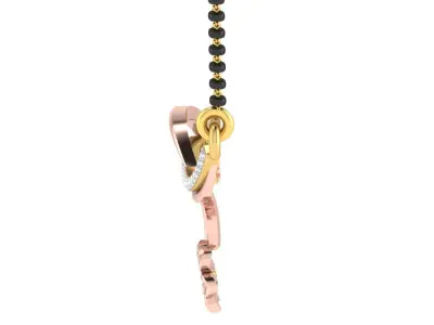 Women Necklace 3dm STL FBX OBJ Render Details 3D print model buy