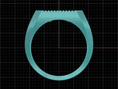 coat of Russian Ring Gerb 3D print model