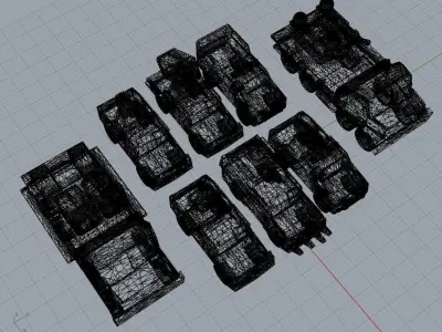 Technical Pack 3D print model