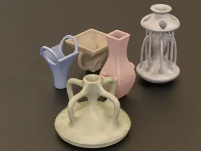 Ceramic jar 3D model