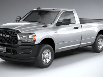 Dodge Ram 2500 Tradesman 2019 3D model