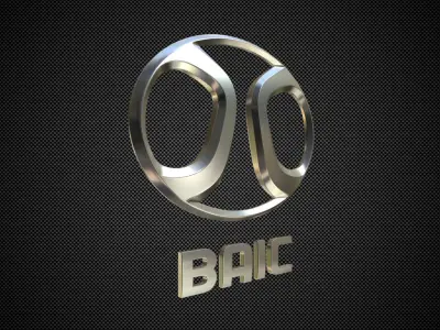 baic logo 3D model