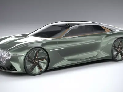 Bentley EXP 100 GT Concept 2019 3D model
