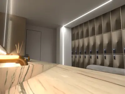 Dressing Room 3D model