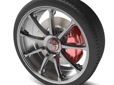 Sport Rim 3D model