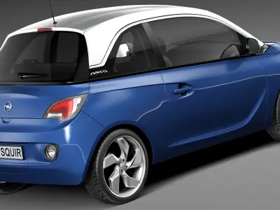 Opel Adam 2013 3D model
