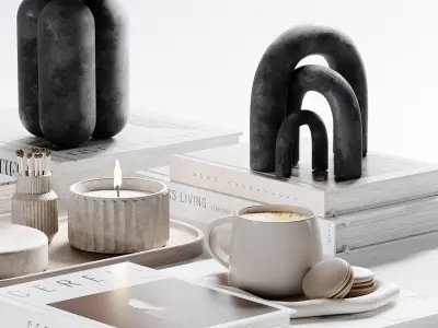 Decorative Set 32 3D model order