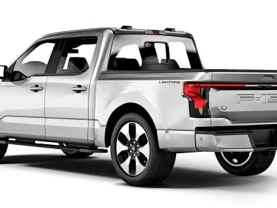  F-150 Lightning 2022 3D model