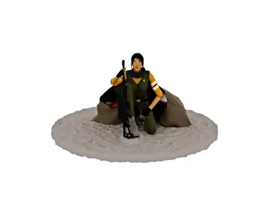 Defender from Mariupol 3D print model