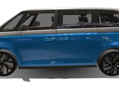 Volkswagen id buzz 2024 3D model