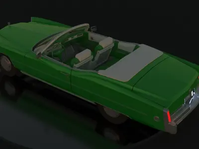 Cadilac Eldorado 3D print model