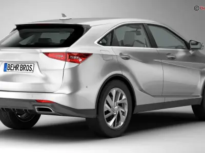 Generic SUV 2018 3D model