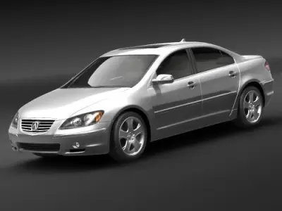 Acura RL 2006 3D model