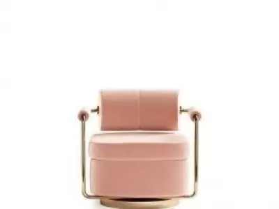 Mezzo Anderson armchair 3D model