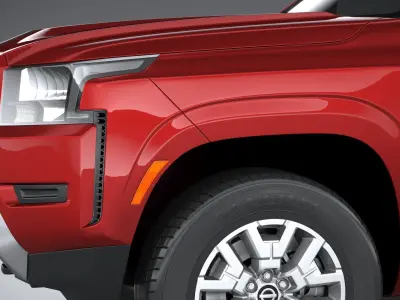 Nissan Frontier LongBed 2022 3D model